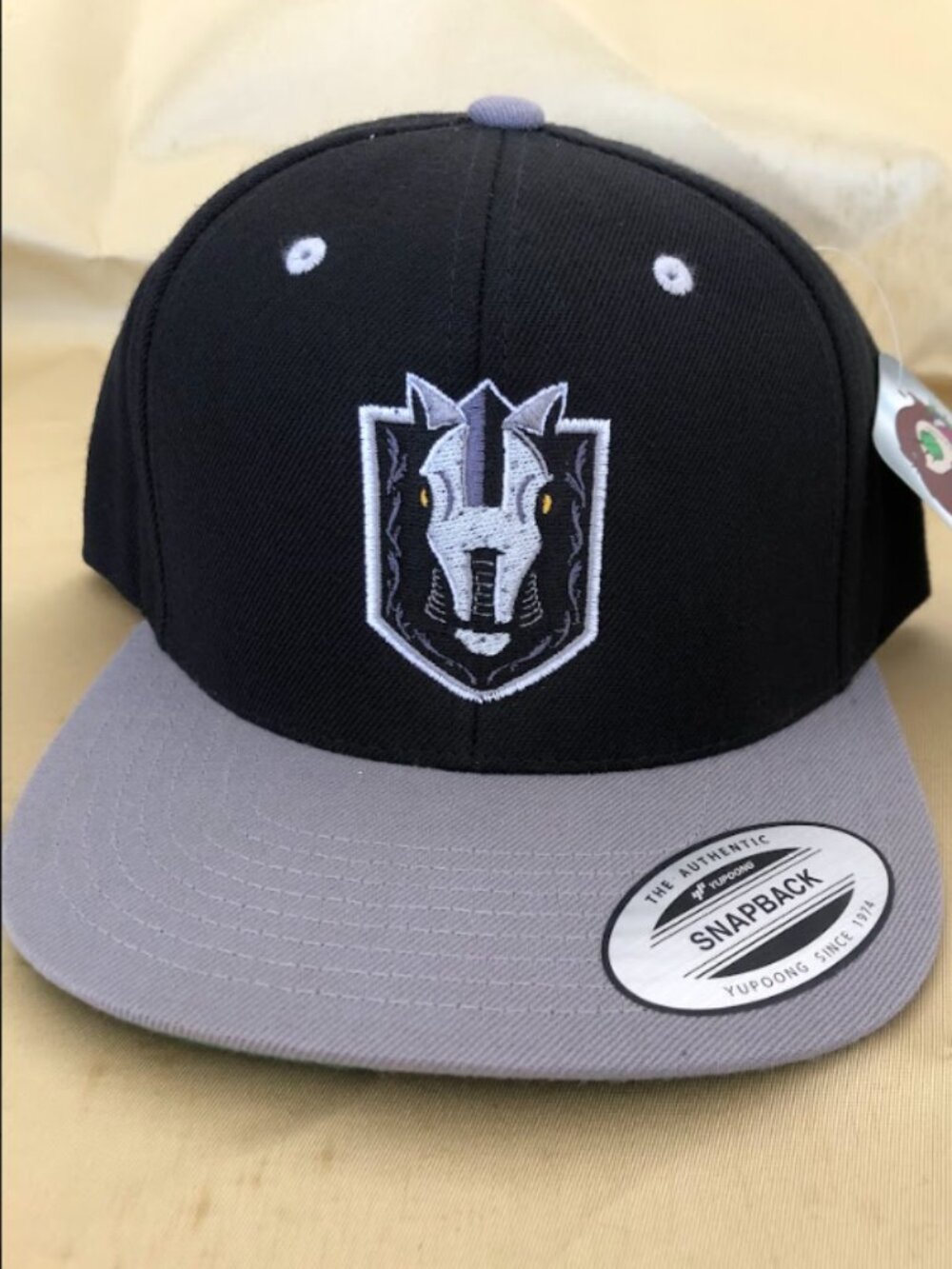 Henderson Silver Knights Black and Grey Snapback Hats!